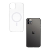 Θήκη Magnetic MagCase Sonique Apple iPhone 11 Pro Max Διάφανο