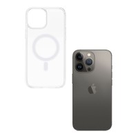 Θήκη Magnetic MagCase Sonique Apple iPhone 13 Pro Max Διάφανο