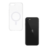 Θήκη Magnetic MagCase Sonique Apple iPhone 7 / iPhone 8 / iPhone SE 2020 / iPhone SE 2022 Διάφανο
