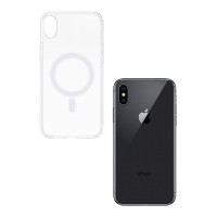 Θήκη Magnetic MagCase Sonique Apple iPhone X / iPhone XS Διάφανο
