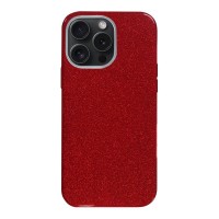 Θήκη Σιλικόνης Sonique Shiny Apple iPhone 15 Pro Max Κόκκινο