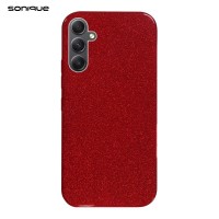 Θήκη Σιλικόνης Sonique Shiny Samsung Galaxy A34 5G Κόκκινο