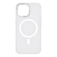 Θήκη Magnetic MagMatte Sonique Apple iPhone 15 Pro Max Λευκό
