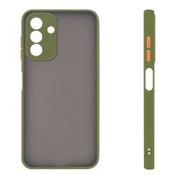 Θήκη Σιλικόνης Color Button Bumper Sonique Samsung Galaxy A13 5G / Galaxy A04s Πράσινο Ανοιχτό