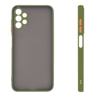 Θήκη Σιλικόνης Color Button Bumper Sonique Samsung Galaxy A32 5G Πράσινο Ανοιχτό