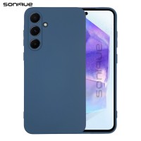 Θήκη Σιλικόνης My Colors Sonique Samsung Galaxy A55 5G Μπλε Σκούρο