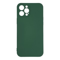 Θήκη Σιλικόνης My Colors Sonique Apple iPhone 12 Pro Max Πράσινο Σκούρο