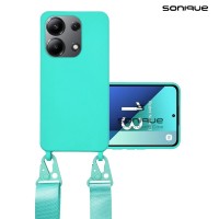 Θήκη Σιλικόνης με Strap CarryHang Sonique Xiaomi Redmi Note 13 4G Γαλάζιο