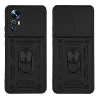Θήκη Ring Armor CamPro Sonique για Xiaomi Xiaomi 12 Pro 5G Μαύρο