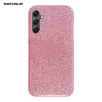 Θήκη Σιλικόνης Sonique Shiny Samsung Galaxy A35 5G Ροζ