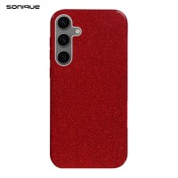 Θήκη Σιλικόνης Sonique Shiny Samsung Galaxy S24 Plus Κόκκινο