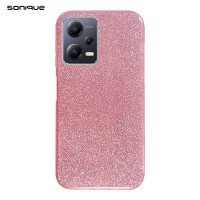 Θήκη Σιλικόνης Sonique Shiny Xiaomi Redmi Note 12 5G / Poco X5 5G Ροζ