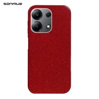 Θήκη Σιλικόνης Sonique Shiny Xiaomi Redmi Note 13 4G Κόκκινο