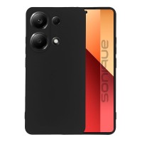 Θήκη Σιλικόνης My Colors Sonique Xiaomi Redmi Note 13 Pro 4G / Poco M6 Pro 4G / Redmi Note 14S Μαύρο