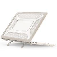 Θήκη για MacBook Sonique Icy Guardian με Βάση Στήριξης Apple MacBook Air 13" 2018/2020 Μπεζ