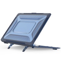 Θήκη για MacBook Sonique Icy Guardian με Βάση Στήριξης Apple MacBook Air 13" 2018/2020 Μπλέ