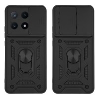 Θήκη Ring Armor CamPro Sonique για Xiaomi Poco X6 Pro 5G Μαύρο
