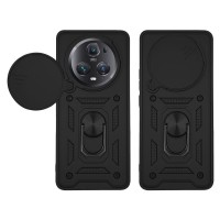 Θήκη Ring Armor CamPro Sonique Honor Magic5 Pro 5G Μαύρο