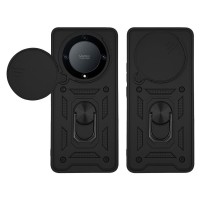 Θήκη Ring Armor CamPro Sonique Honor Magic5 Lite 5G Μαύρο