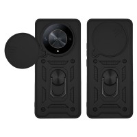 Θήκη Ring Armor CamPro Sonique Honor Magic6 Lite 5G Μαύρο