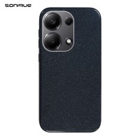 Θήκη Σιλικόνης Sonique Shiny Xiaomi Redmi Note 13 Pro 4G / Poco M6 Pro 4G / Redmi Note 14S Μαύρο