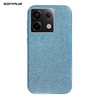 Θήκη Σιλικόνης Sonique Shiny Xiaomi Redmi Note 13 Pro 5G / Poco X6 5G Γαλάζιο