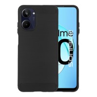 Θήκη Σιλικόνης Sonique Carbon Brushed Realme 10 4G Μαύρο