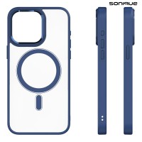 Θήκη Magnetic MagMetal Sonique Apple iPhone 13 Pro Μπλέ