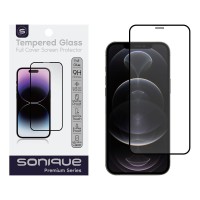 Hardy Glass Sonique Premium Series HD Full Cover 9H Apple iPhone 12 Pro Max Μαύρο