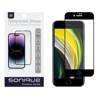 Hardy Glass Sonique Premium Series HD Full Cover 9H Apple iPhone 7 / iPhone 8 / iPhone SE 2020 / iPhone SE 2022 Μαύρο
