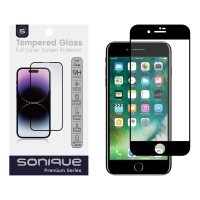 Hardy Glass Sonique Premium Series HD Full Cover 9H Apple iPhone 7 Plus / iPhone 8 Plus Μαύρο