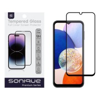Hardy Glass Sonique Premium Series HD Full Cover 9H Samsung Galaxy A14 4G / Galaxy A14 5G Μαύρο