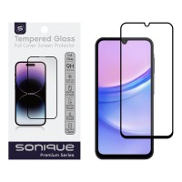 Hardy Glass Sonique Premium Series HD Full Cover 9H Samsung Galaxy A15 4G / Galaxy A15 5G Μαύρο
