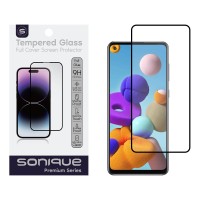 Hardy Glass Sonique Premium Series HD Full Cover 9H Samsung Galaxy A21s Μαύρο