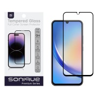 Hardy Glass Sonique Premium Series HD Full Cover 9H Samsung Galaxy A34 5G Μαύρο