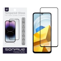 Hardy Glass Sonique Premium Series HD Full Cover 9H Xiaomi Poco M5 Μαύρο