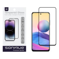 Hardy Glass Sonique Premium Series HD Full Cover 9H Xiaomi Redmi Note 10 5G / Poco M3 Pro 5G Μαύρο