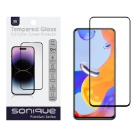 Hardy Glass Sonique Premium Series HD Full Cover 9H Xiaomi Redmi Note 11 Pro 4G/5G / Redmi Note 12 Pro 4G Μαύρο