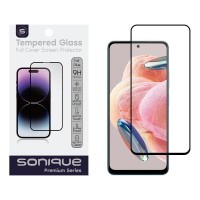 Hardy Glass Sonique Premium Series HD Full Cover 9H Xiaomi Redmi Note 12 4G Μαύρο