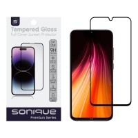 Hardy Glass Sonique Premium Series HD Full Cover 9H Xiaomi Redmi Note 8 / Redmi Note 8 2021 Μαύρο