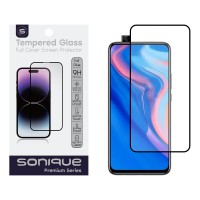 Hardy Glass Sonique Premium Series HD Full Cover 9H Huawei P Smart Z / Honor 9X / P Smart Pro 2019 Μαύρο