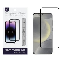 Hardy Glass Sonique Premium Series HD Full Cover 9H (fingerprint unlock) Samsung Galaxy S24 Plus / Galaxy S25 Plus Μαύρο