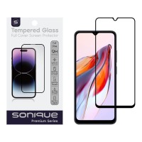 Hardy Glass Sonique Premium Series HD Full Cover 9H Xiaomi Redmi 10C / Redmi 12C / Poco C40 / Poco C55 Μαύρο