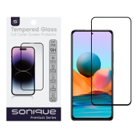 Hardy Glass Sonique Premium Series HD Full Cover 9H Xiaomi Redmi Note 10 Pro Μαύρο