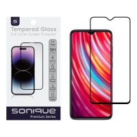 Hardy Glass Sonique Premium Series HD Full Cover 9H Xiaomi Redmi Note 8 Pro Μαύρο
