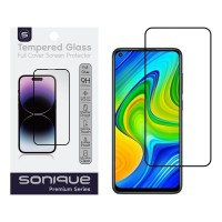 Hardy Glass Sonique Premium Series HD Full Cover 9H Xiaomi Redmi Note 9 Μαύρο