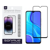 Hardy Glass Sonique Premium Series HD Full Cover 9H Xiaomi Redmi 9 / Redmi 9T / Poco M3 Μαύρο