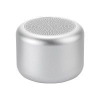 Ηχείο Bluetooth Sonique Mini TWS Single Luxury Beat Ασημί