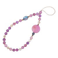 Βραχιόλι Λουράκι Sonique Hydra από Ακρυλικό Γυαλί 33cm για Κινητό Μωβ