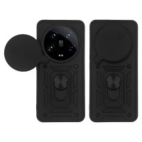 Θήκη Ring Armor CamPro Sonique για Xiaomi Xiaomi 14 Ultra Μαύρο